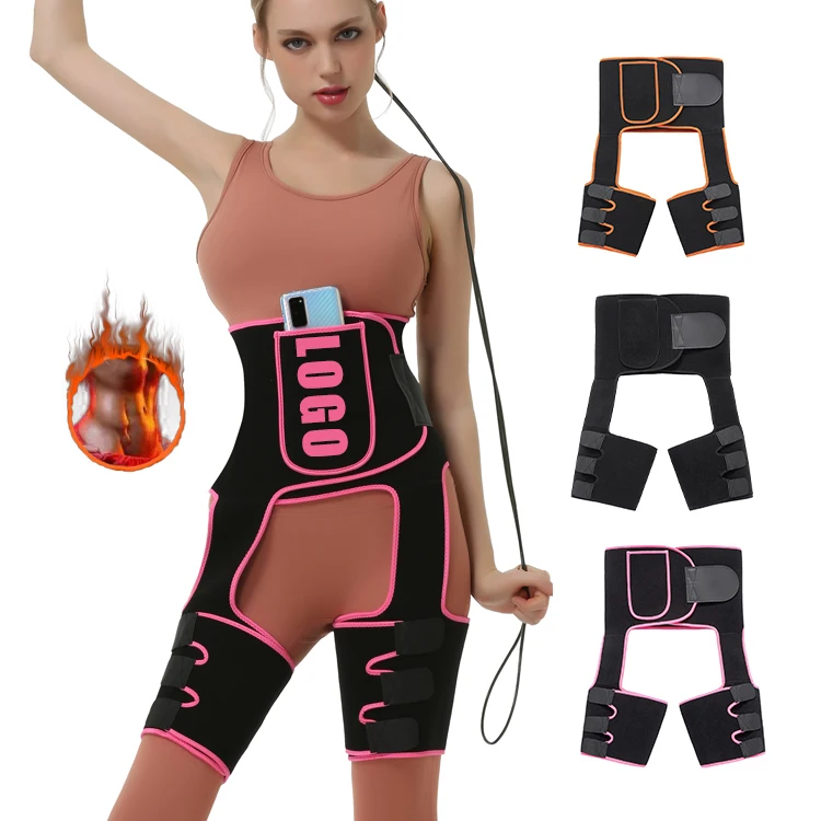 3 In 1 High Waist Thigh Trimmer Hip 