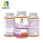 Hydrolyzed Collagen Gummies Type I III Heart-shaped Fruit Flavor With Private Label OEM/ODM
