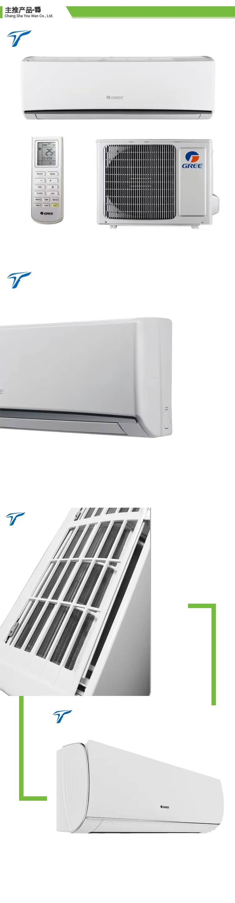 Split Air Conditioner, Wall, 9000btu, R410A - detail 6