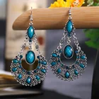 Flower Earring Flower Lastest Bohemian Style Flower Shape Drop Tassel Earring Jewelry For Women