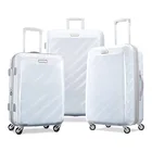 Luggage Bag Travel Luggage Bags Checked-medium Hardside Expandable White Luggage Travel Bag With Wheels
