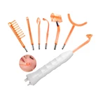 Handheld high frequency galvanic violet wand alta frecuencia facial machine