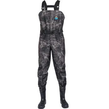 OEM Breathable waterproof hunting wader Adopting heat sealing technology for splicing firm and water tight fishing wader