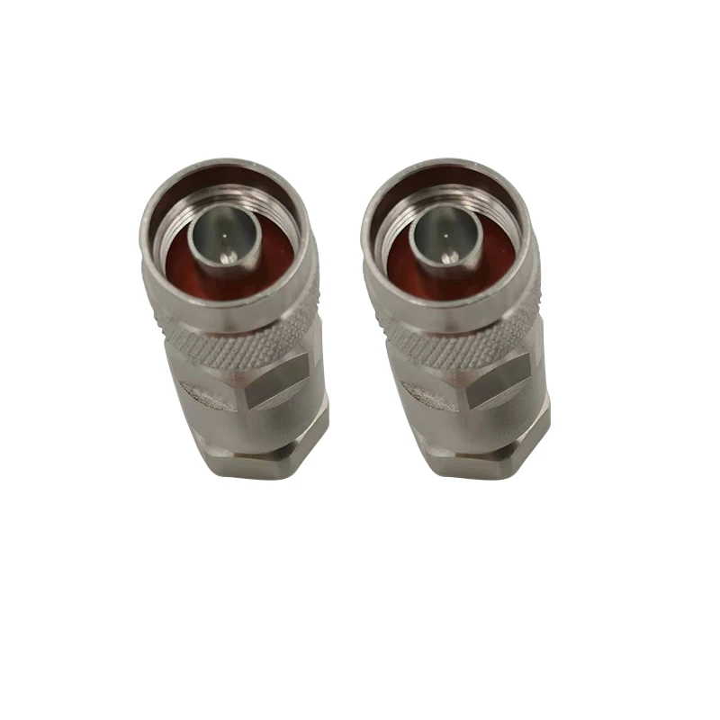 product n type 75 ohm male rf connector with copper contact to 12 inch 75 ohm cable n 75jb 12-2