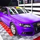 Sticker Vinyl Wrap Car New Arrival PVC Material Matt Chrome Purple Car Body Sticker Vinyl Wrap