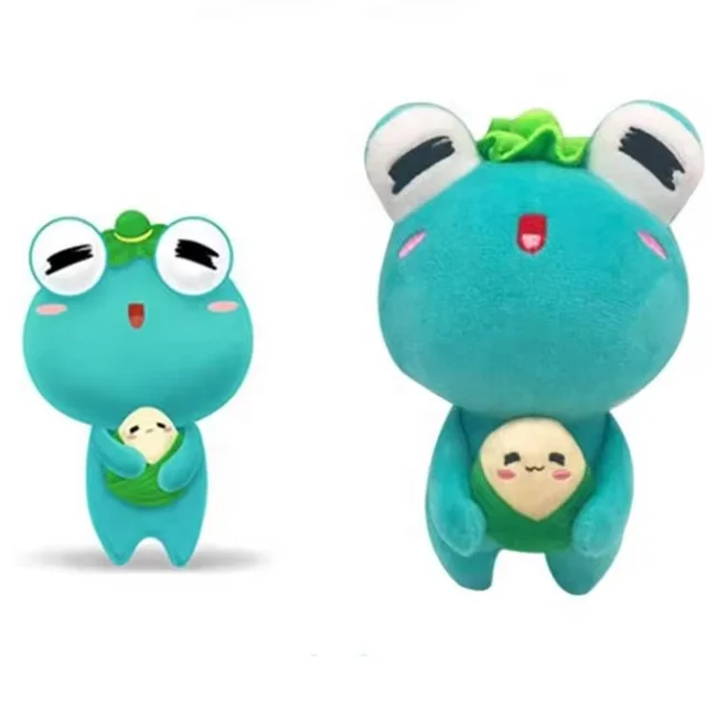 2025 Hot Sale Low MOQ High quality stuffed animal cute claw doll custom plush toy Animal Frog for children's birthday gift