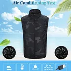 Vest Men Men New Summer Charging Clothing Utility Skin Jacket USB Smart Cooling Fan Vest Men Women TC11101