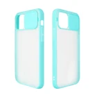 Push Pull Camera Lens Slide Semilucent Back Case Matte Skin Translucent Hard Back Cover For Iphone 12