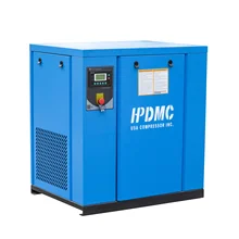 DMC PACK15 low vibration AC fixed speed 15kw 20hp screw air compressor portable