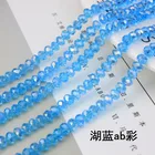 Rondelle Glass Beads High Quality Crystal Beads Faceted Glass Rondelle Loose Beads For Jewelry Making Glass Beads Crystal