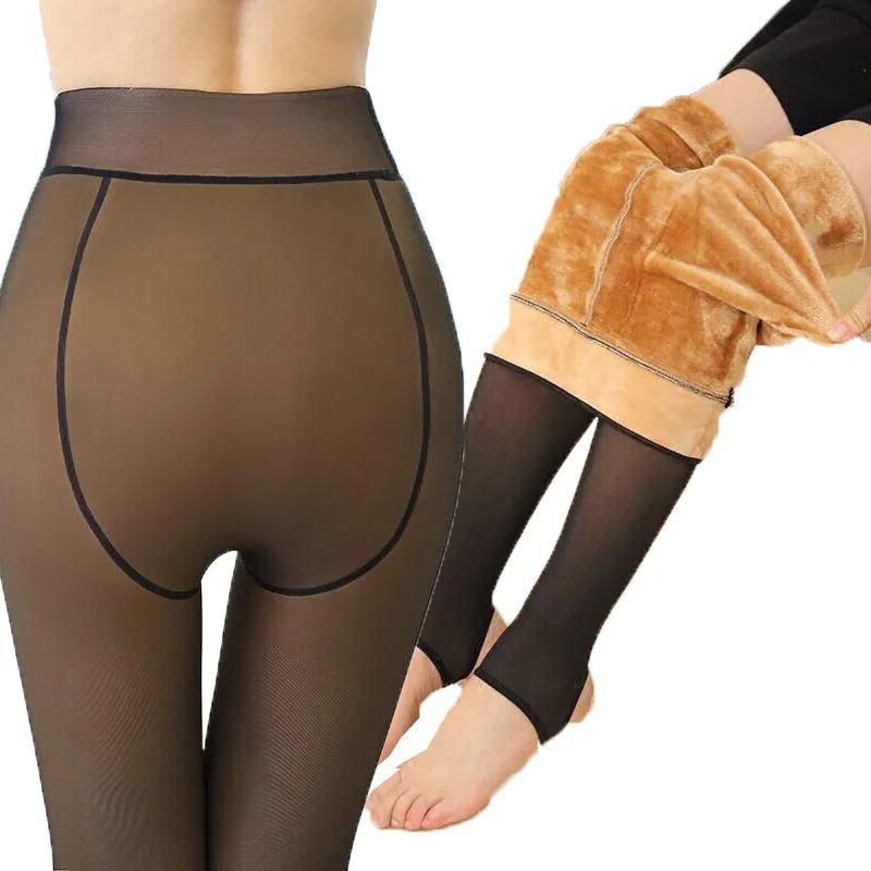 Winter Thicken Fleece Fluffy Thermal High Waist Leggings Fashion Sexy  Translucent Women Velvet Fuzzy Warm Pantyhose Tights - Buy Women  Pantyhose,Fashion Sexy Translucent Women Velvet Fuzzy Warm Pantyhose Tights,Winter  Thicken Fleece Fluffy