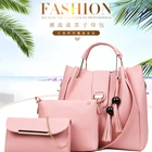 Bag Factory Outlet Lady Handbag Set 3PCS Lady Bag Set For Shopping Travelling Handbags