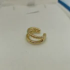 Jewelry 2021 Top Sale Jewelry Ear Buckle Fashion Earrings Gold-plated For Women Girl Party