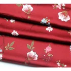 Woven Woven Satin Print Fabric US Popular Satin Print Fabric 100% Polyester Woven Material For Girl Clothes