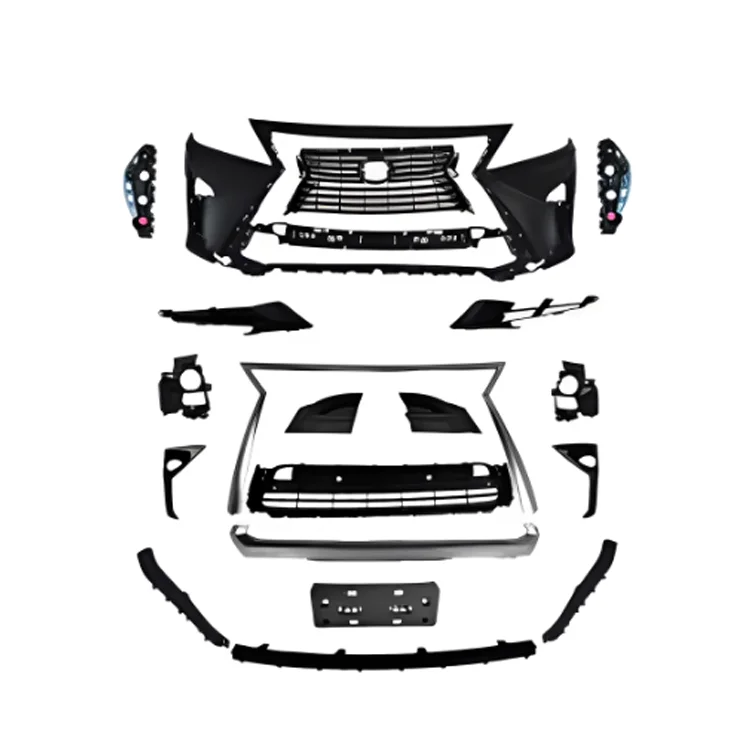 KEBEL Auto Body Parts Bumper Assembly OEM Car Front Bumper Kit for Toyota Lexus 2009-2013 Rx Upgrade to 2016 supplier