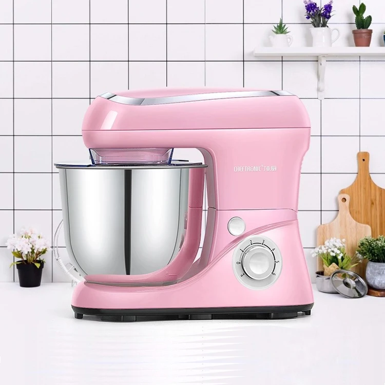 pink cake mixer machine