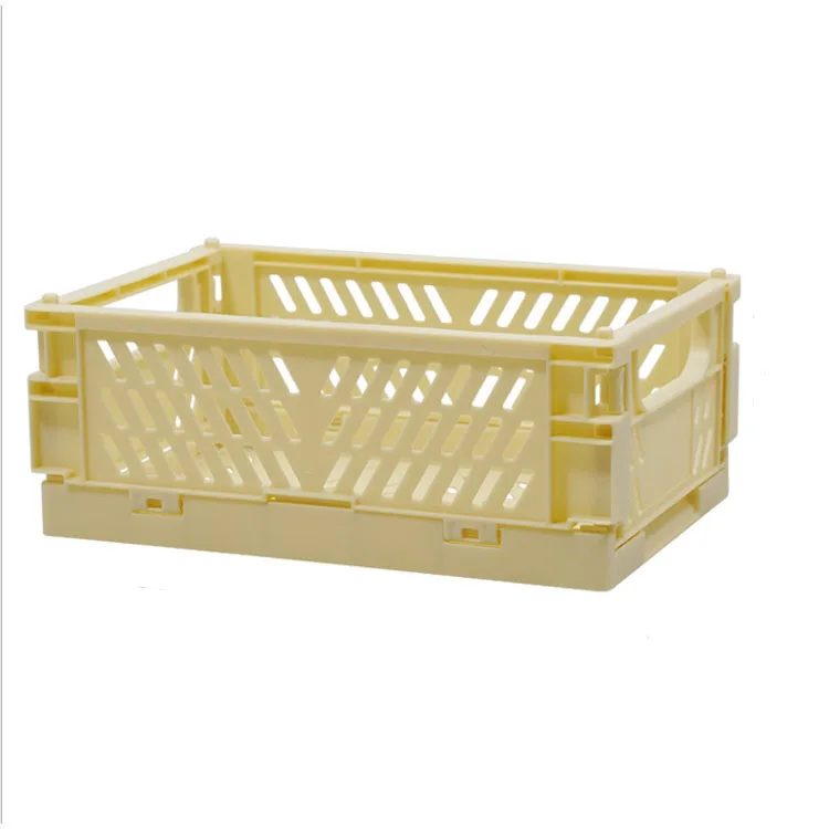 Plastic Storage Basket with Handles Shower Caddy Tote Portable Organizer Bins for Bathroom Dorm Kitchen Bedroom