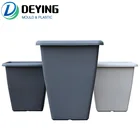 Plastic Mold High Quality Square Plastic Flower Pot Mold