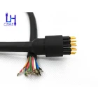Male Connectors Connector Factory Promotion Price 16 Pin Male Connectors Waterproof Watertight Connector