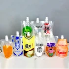 Drink Pouch Customized Liquid Fruit Juice Drink Pout Stand Up Pouch Jam Gel Packaging Bag Food Plastic Bag Packaging