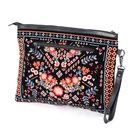 Purse Bag Embroidery Clutch Bag China Supplier Embroidery Boho Purse Handbags Clutch Bag Cosmetic Makeup Bag