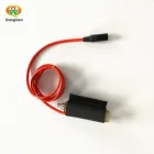 Silicon Rubber Heater Flexible Silicone Rubber Heater For Injector/Syringe With Aviation Plug