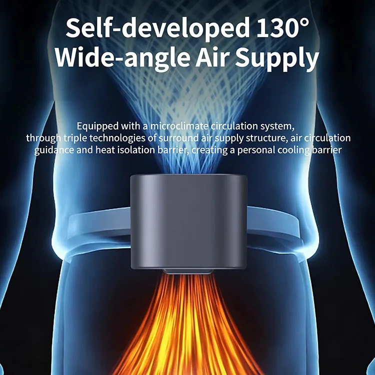 Usb Rechargeable Clip-on Fan, Portable, Battery, Plastic - detail 10
