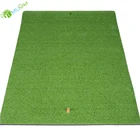 YumuQ Residential Training Practice Outdoor Driving Hitting Chipping Putting Golf Trainer Green Mat