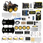 Robot Kit High Quality Upgraded V2.0 Electronic 4WD Bluetooth-compatible Robot Car Kit For Arduino Robot Kit