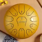 Drum Various Size Musical Instruments Steel Tongue Drum 10 Inch 11 Tone With Stand