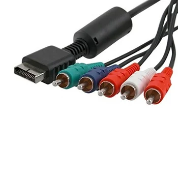 1.8m Multi-Pin high quality ps2 av cable for playstation ps 2 console ps3