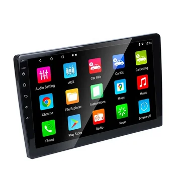 Universal 1 Din 2 Din 7'' 8'' 9'' 10'' IPS Touch Screen GPS Wifi Rear Camera Car DVD Radio Android 10 MP5 Player
