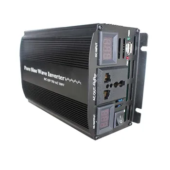 12v dc to 110 220v ac 50hz Pure Sine Wave Power Inverter 300w 600w 1000w 1500w 2000w 3000w