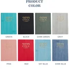 Paper Paper Notebooks PU Leather Cover Journal 2022 Planner Pocket Paper Notebook A7
