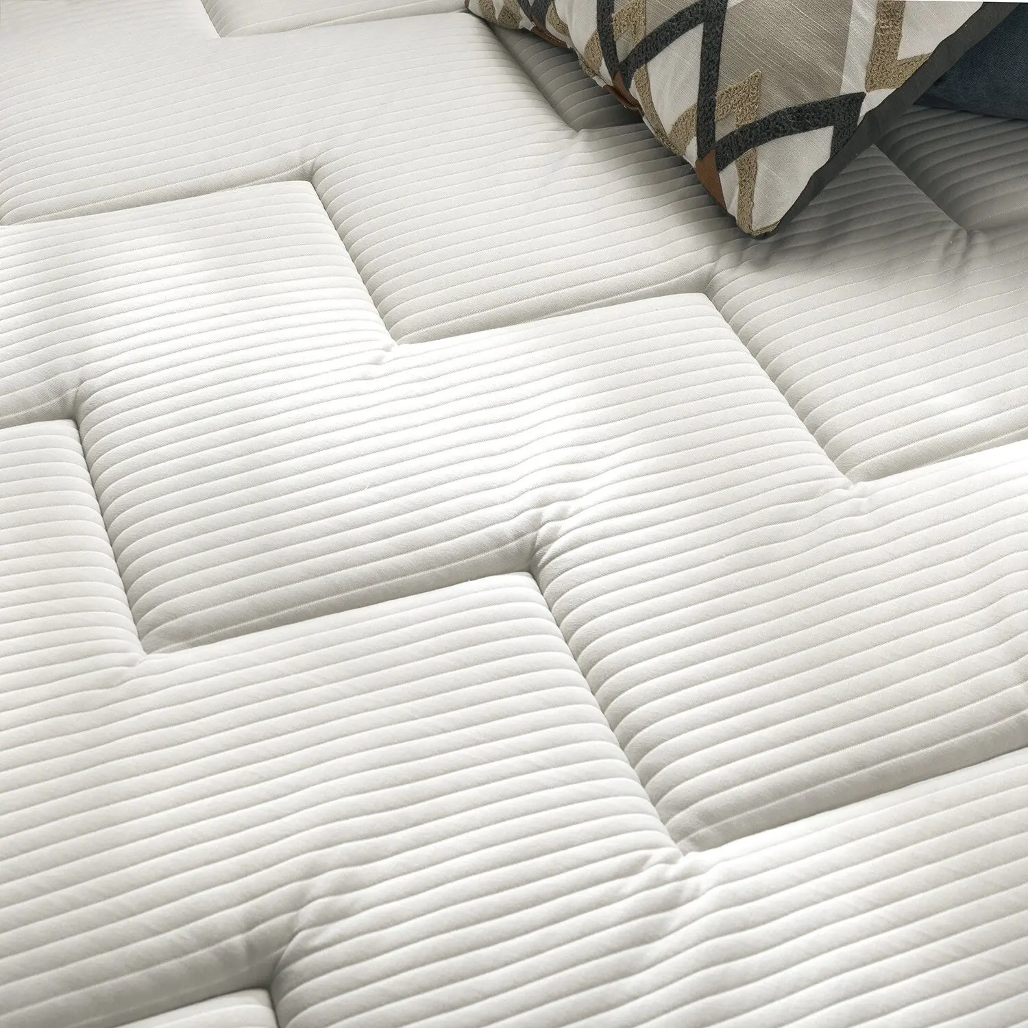 Super comfortable euro top full size pocket spring coils mattress queen king president mattresses