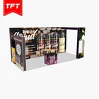 Show Pop Up Booth Easy Assembly Backlit POP UP Display Trade Show Booth