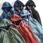 Printing High Quality Cotton Plain Custom Printing Logo Full Zip Up Hoodie Blank