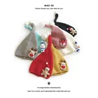 Plush Cap Christmas Decoration Cartoon Furry Ball Toy Christmas Hat Thick And Warm Big Hair Ball Santa Hat