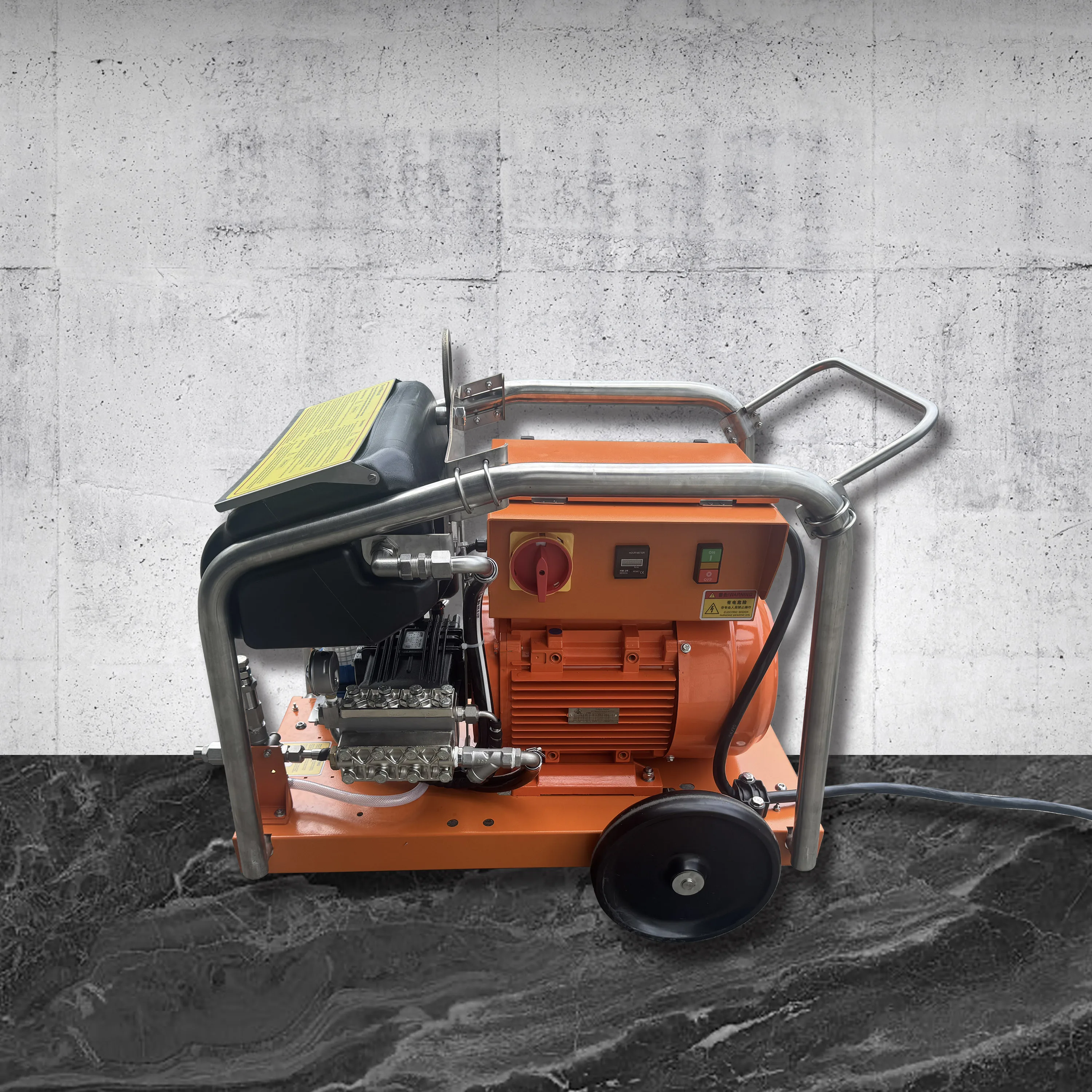 min ship deck cleaning building cleaning high pressure washer for rust removal and deburring-9