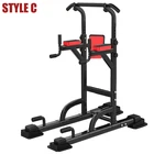 Gym Equipment Professional Adjustable Power Tower Dip Station Pull Up Bar For Home Gym Strength Training Workout Equipment