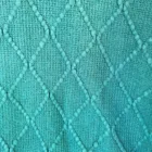 Tassel Hot On Amazon Nordic Style Diamond Grain Warm Tassel Knitted Throw Blanket