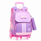Bag New Children's 3-piece Backpack With Ice Pack Pen Bag With Pull Rod