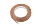 Wire HXFL0357 Super Flat Adhesive Speaker Wire 1 Conductor 32Meters White Flat Cable