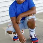 Clothing Boys High-Grade Clothing Summer Kids Biker Denim Shorts For Boys