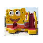 Inflatable Cheap Indoor And Outdoor Yellow Sea Baby Inflatable Bounce House Jumps Castle With Slides