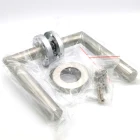 Door Entry Lock Door Lever Door Handle Stainless Steel Security Door Lever Handle For Entry Door Lock Set