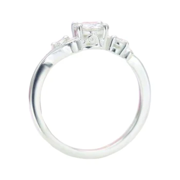 Custom Design 24K Platinum Wedding Rings  Engagement Bridal Anniversary Solid Gold Natural Diamond