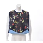 Bib Bib Adult Bib Floral Design Waterproof Personalized Elder Feeding Bib Perfect Restaurant Bib