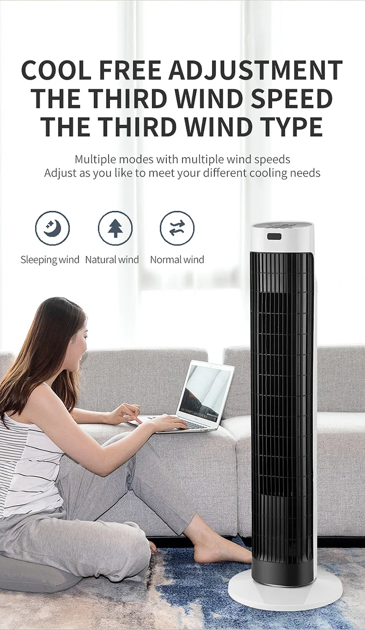 Tower Fan, LED, 12H - detail 8