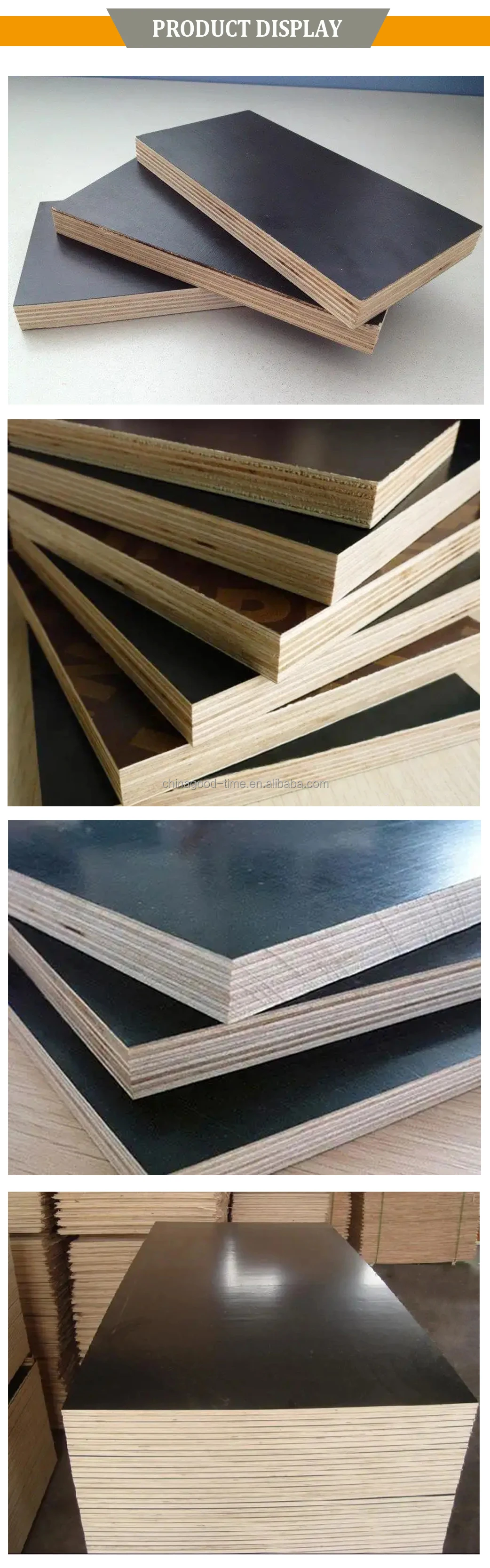 Building Material Formwork System Concrete Plywood Shuttering Plywood